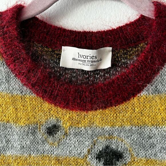 Ivories Noseason Wardrobe Mohair Wool blend sweater - Picture 3 of 14
